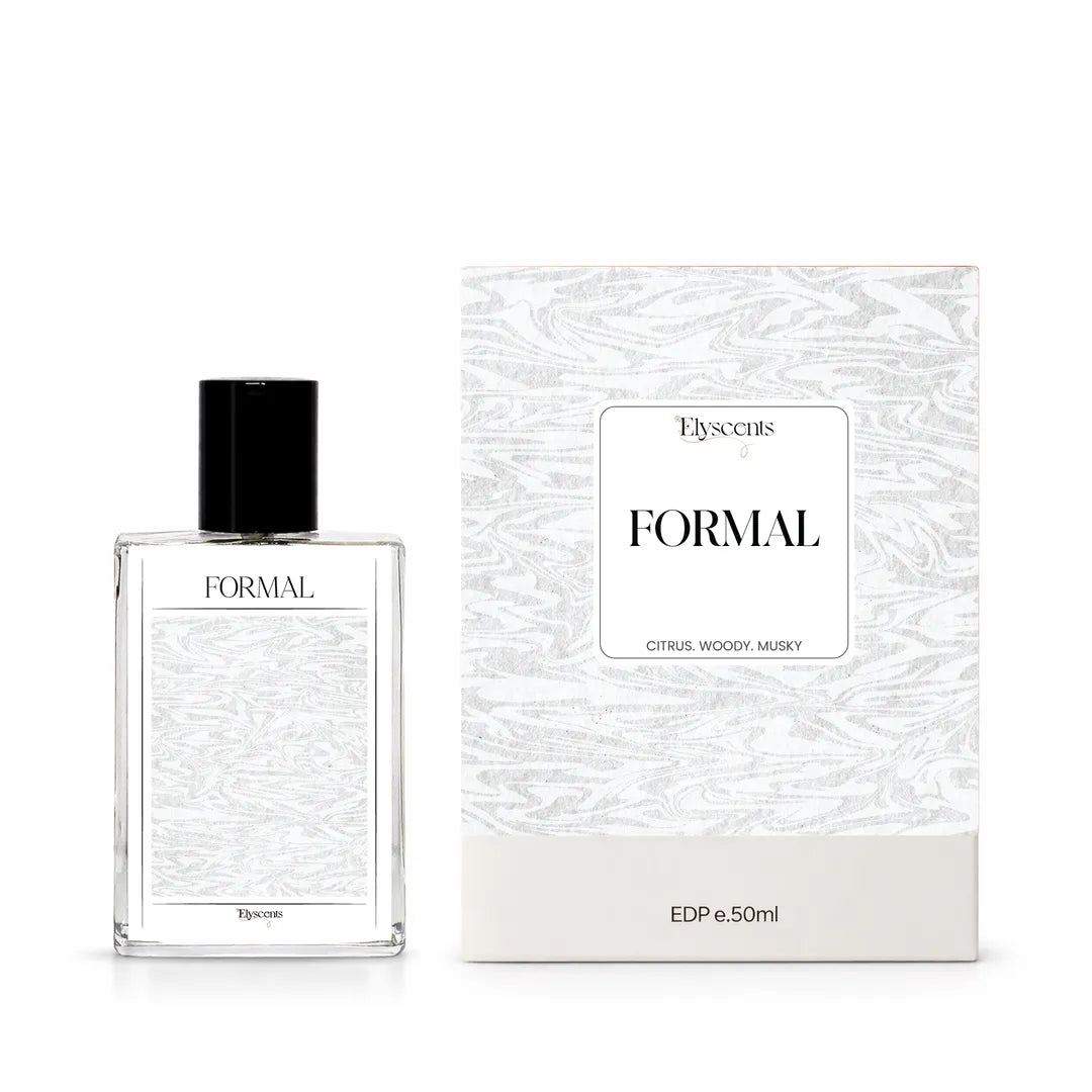 Formal perfume by Elyscents with bergamot fragrance notes for men