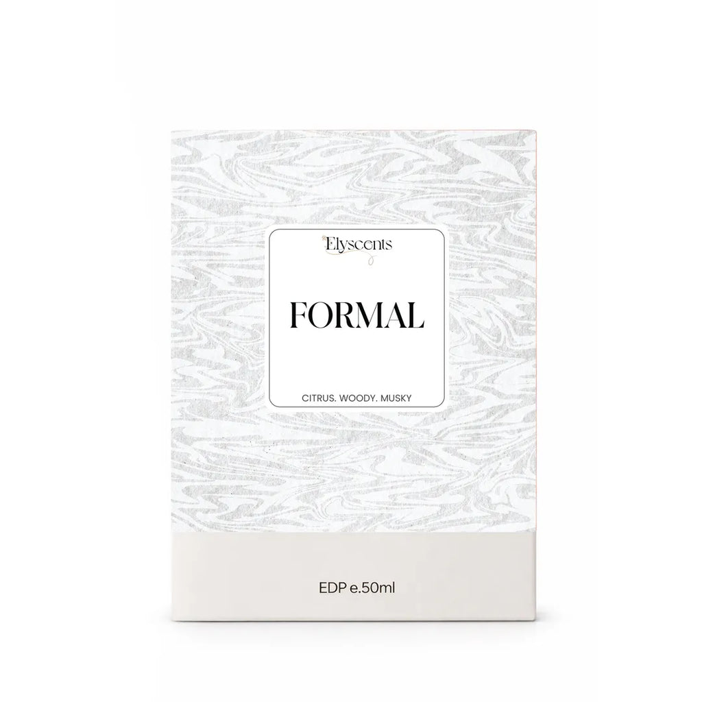 Formal perfume by Elyscents with bergamot fragrance notes for men