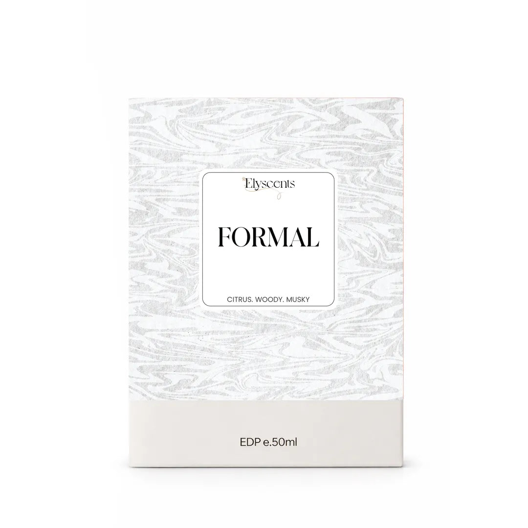 Formal perfume by Elyscents with bergamot fragrance notes for men