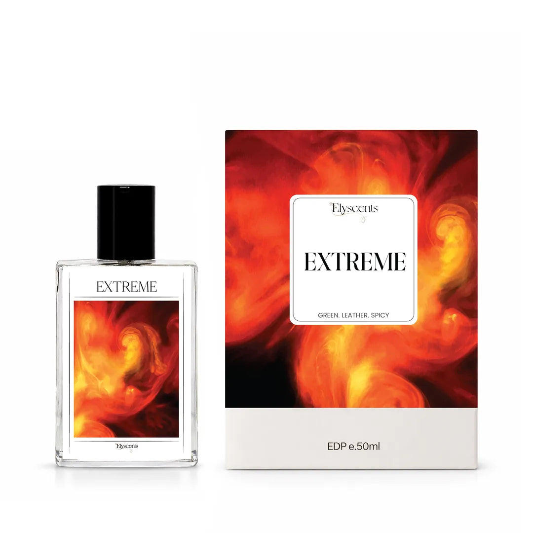 Extreme perfume by Elyscents with leather fragrance notes for men